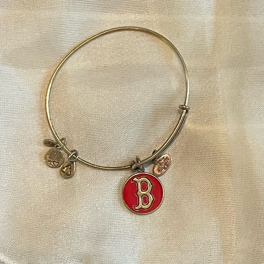 Alex and Ani Gold Boston Redsox Bracelet